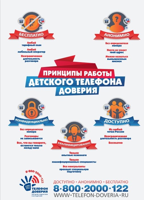 Принципы работы телефона доверия